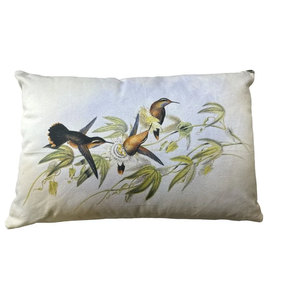 TAG Brand Throw Accent Hummingbird  Pillow- Brand New With Tag 15